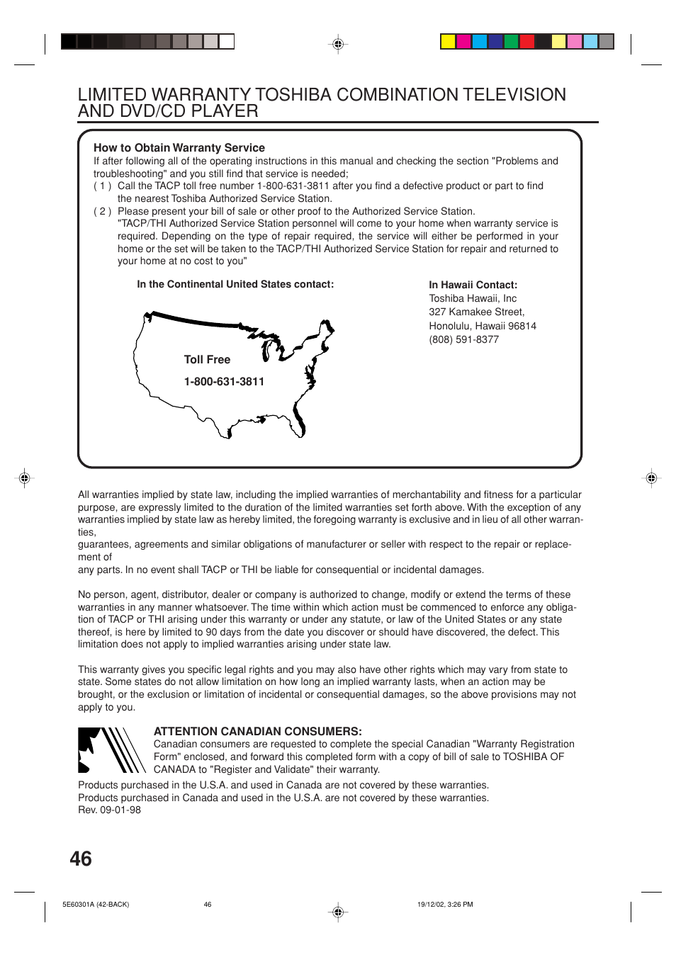 Toshiba MD13N3 User Manual | Page 46 / 47