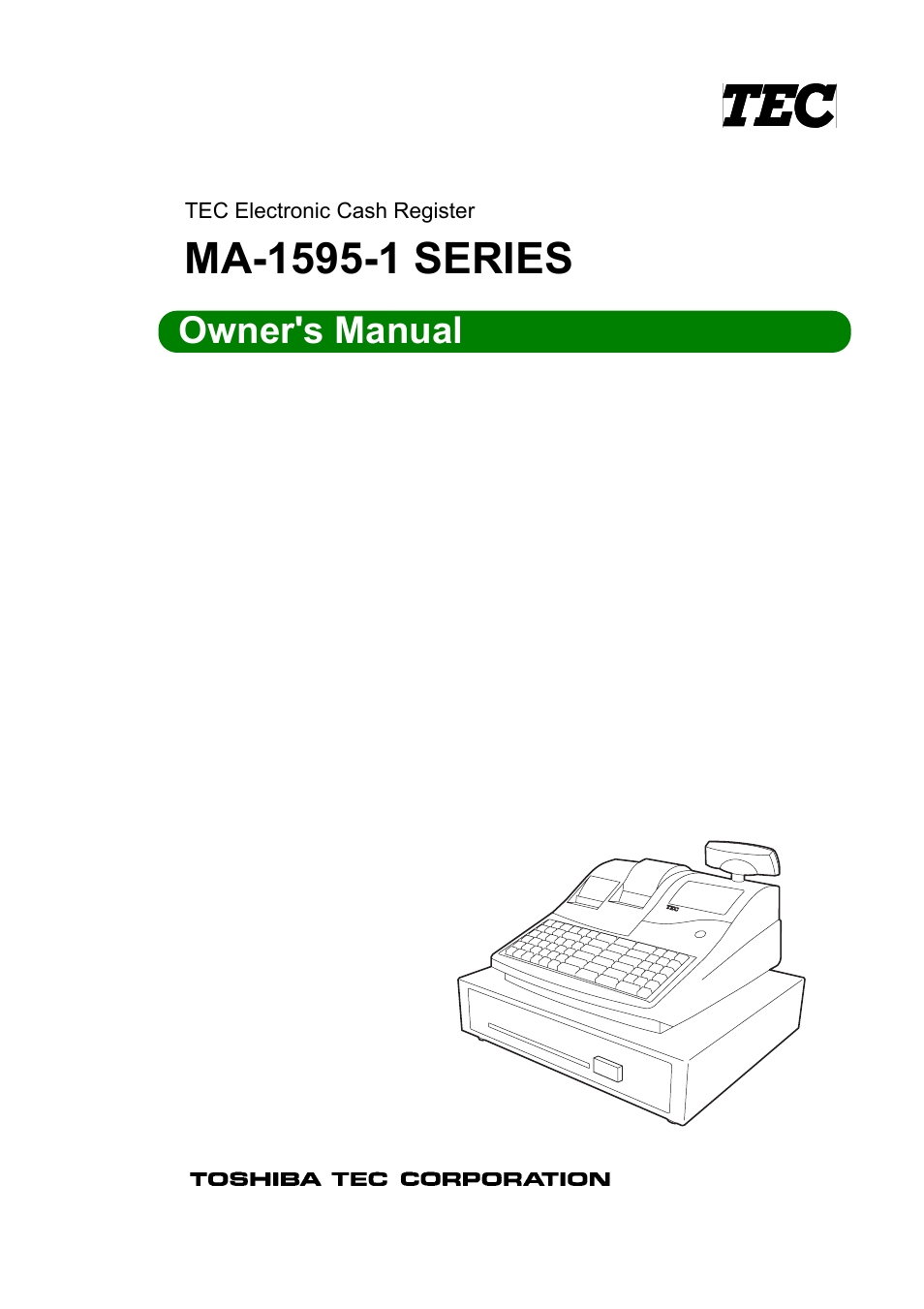 Toshiba MA-1595-1 User Manual | 263 pages