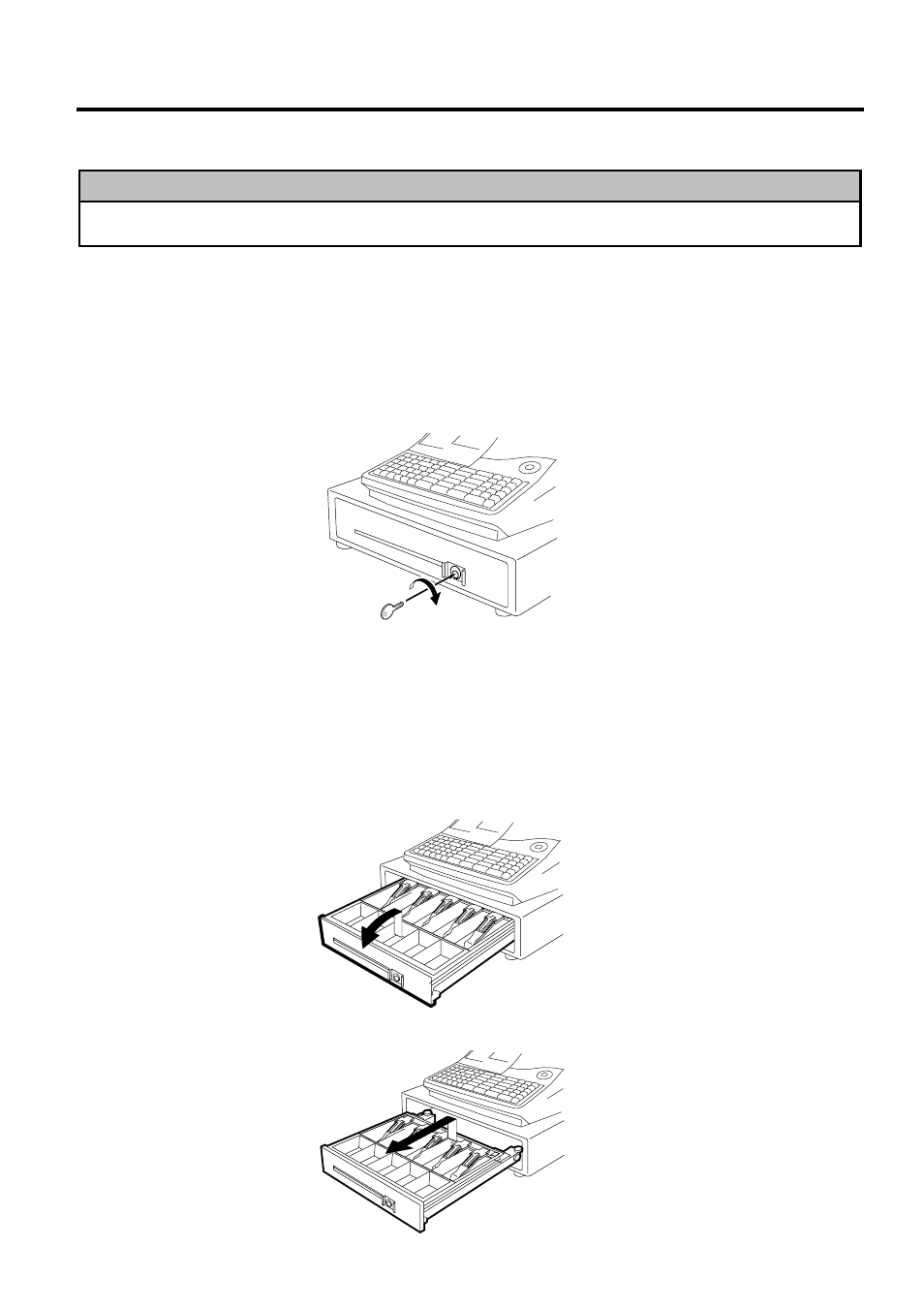 Manual drawer release and lock, Removing the drawer, 4 manual drawer release and lock | 5 removing the drawer | Toshiba MA-1595-1 User Manual | Page 106 / 263