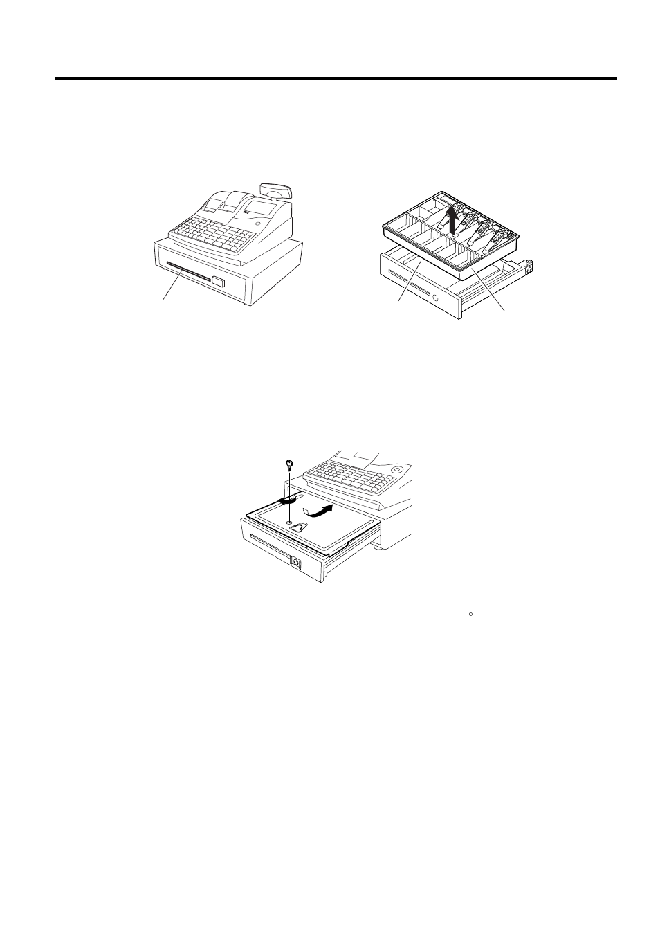 Media slot, Cdc (cash drawer cover; option) lock, 6 media slot | 7 cdc (cash drawer cover; option) lock, Locking, Unlocking | Toshiba MA-1595-1 User Manual | Page 107 / 263