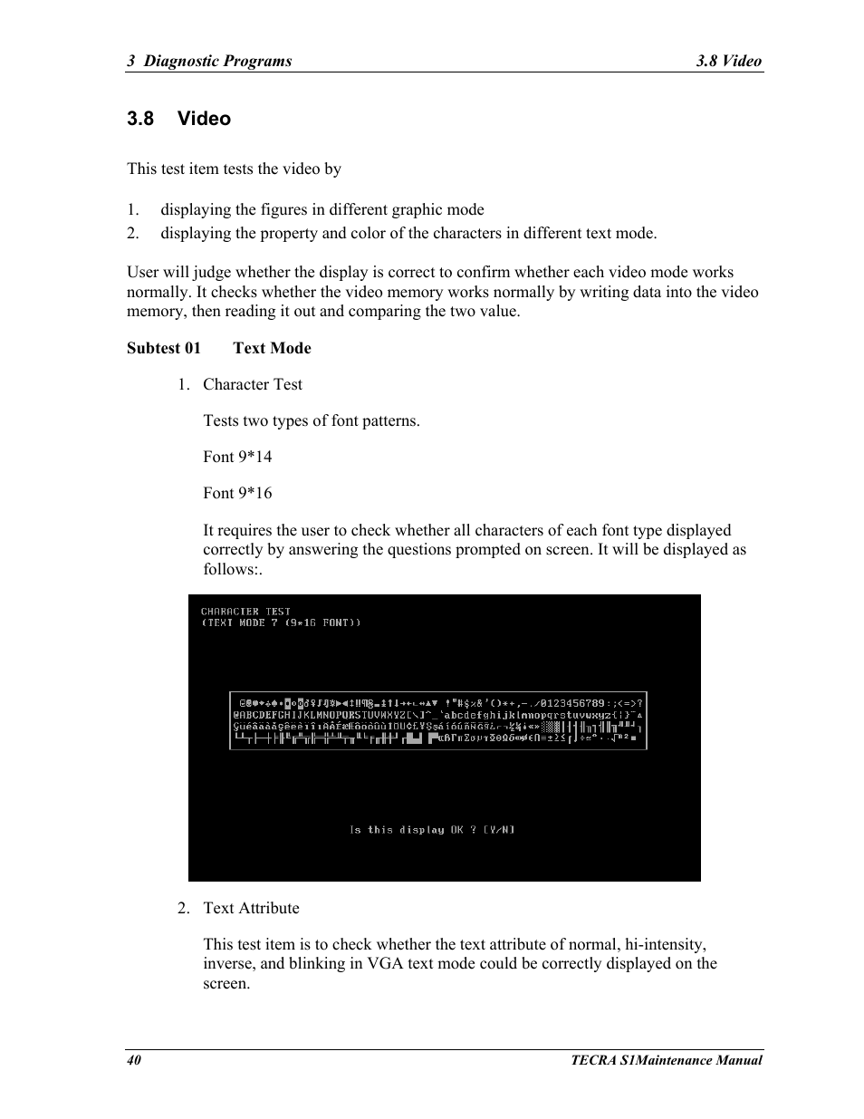 Video | Toshiba TECRA S1 User Manual | Page 114 / 268