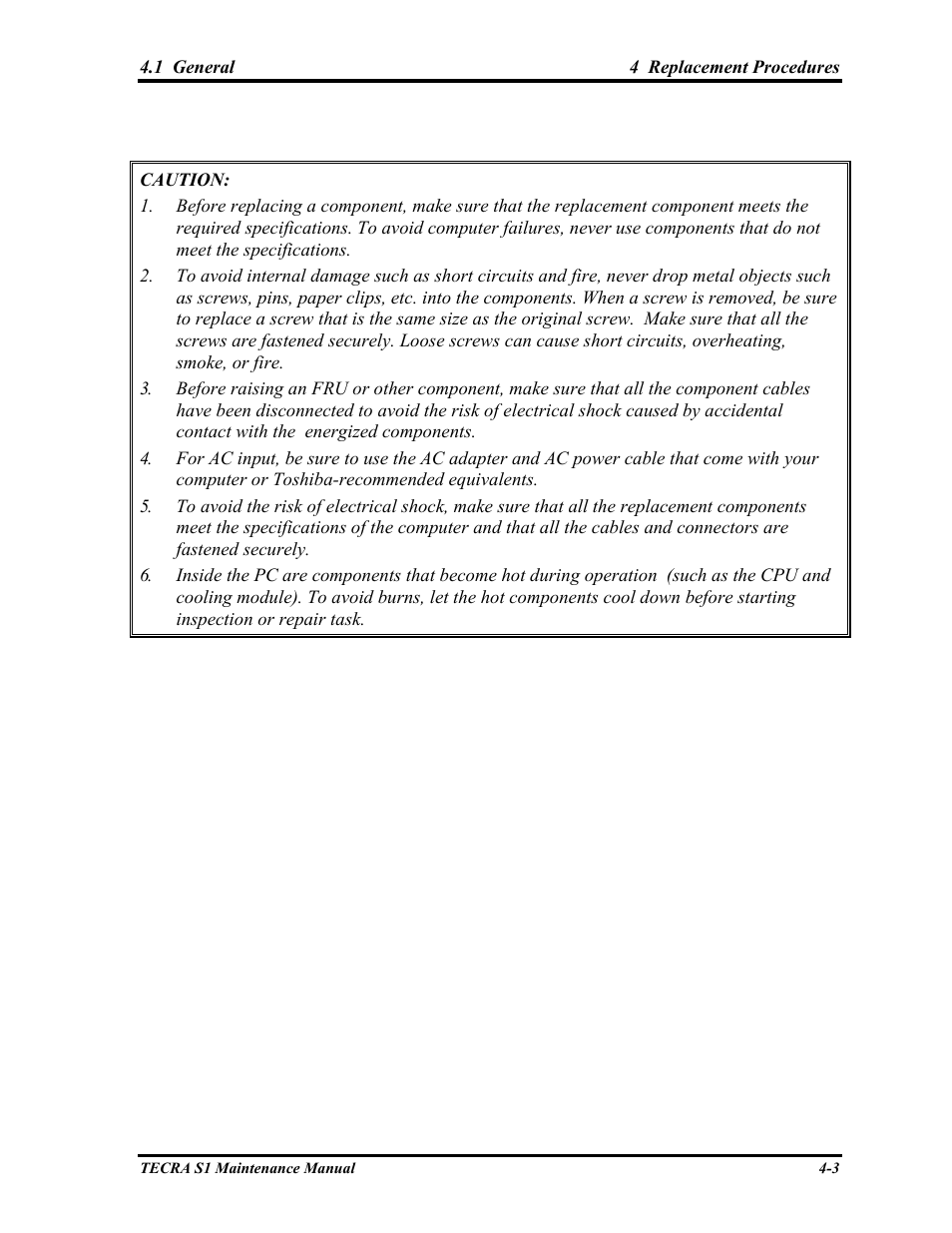 Toshiba TECRA S1 User Manual | Page 151 / 268