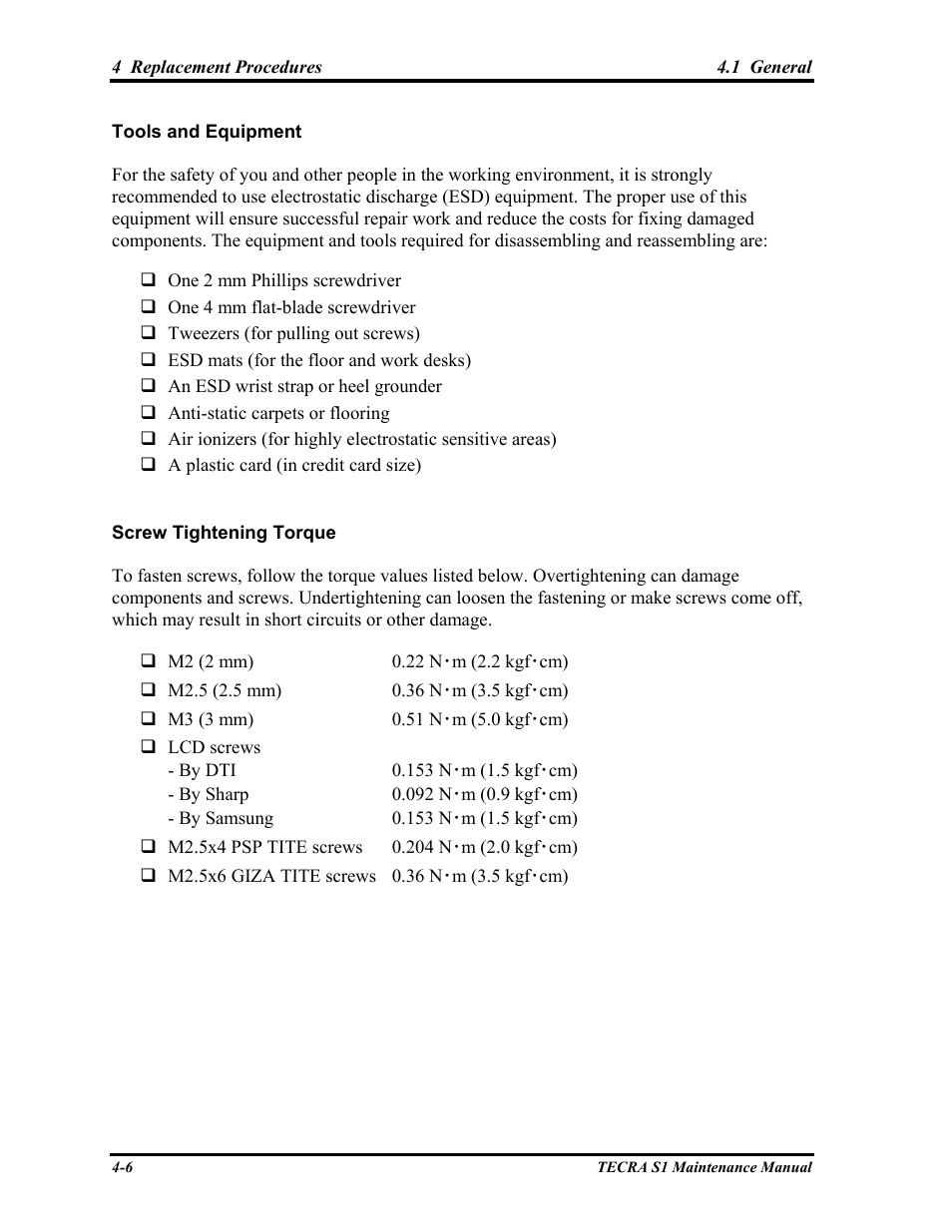 Toshiba TECRA S1 User Manual | Page 154 / 268