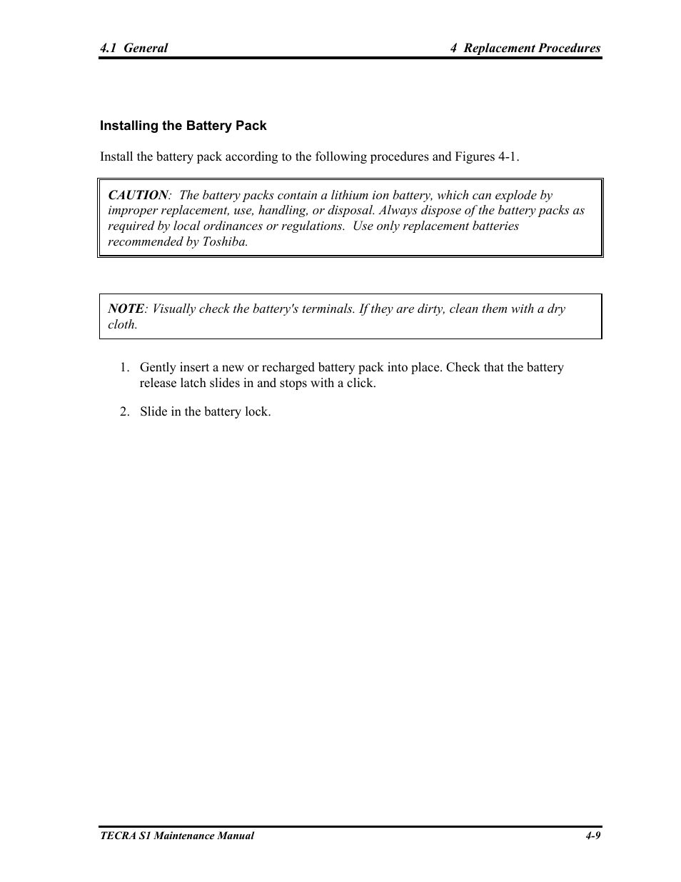 Toshiba TECRA S1 User Manual | Page 157 / 268