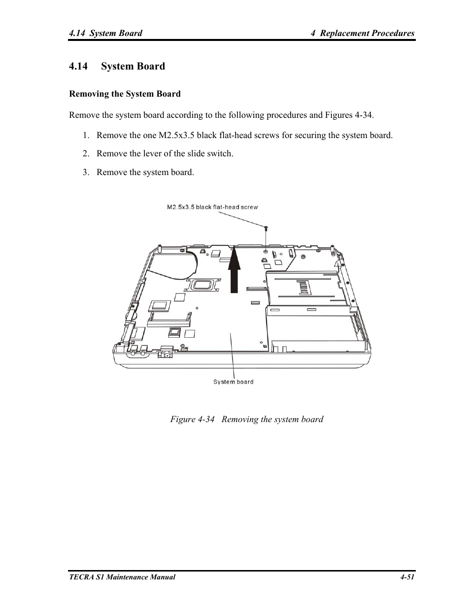 System board | Toshiba TECRA S1 User Manual | Page 199 / 268