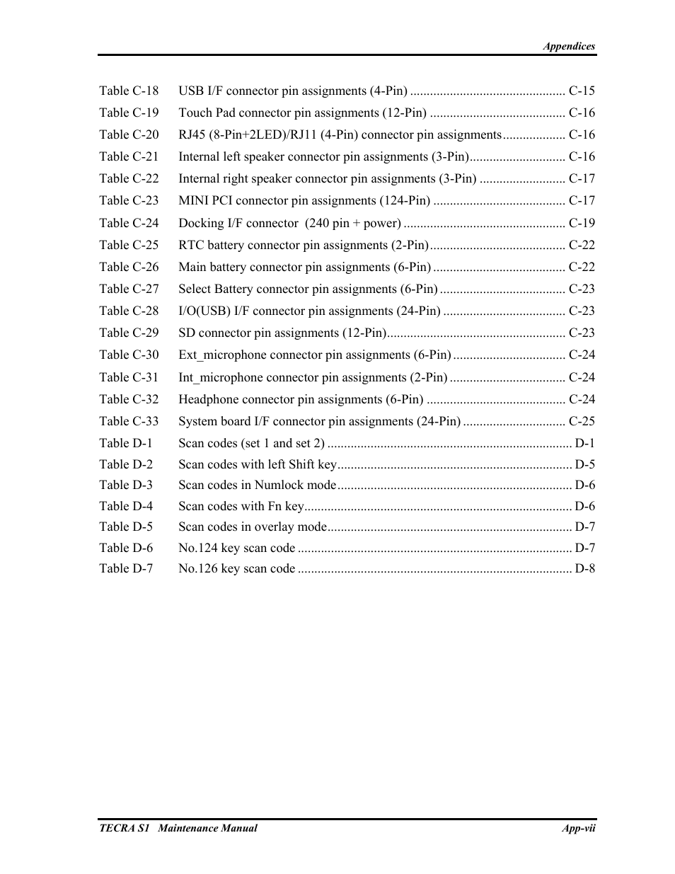 Toshiba TECRA S1 User Manual | Page 217 / 268