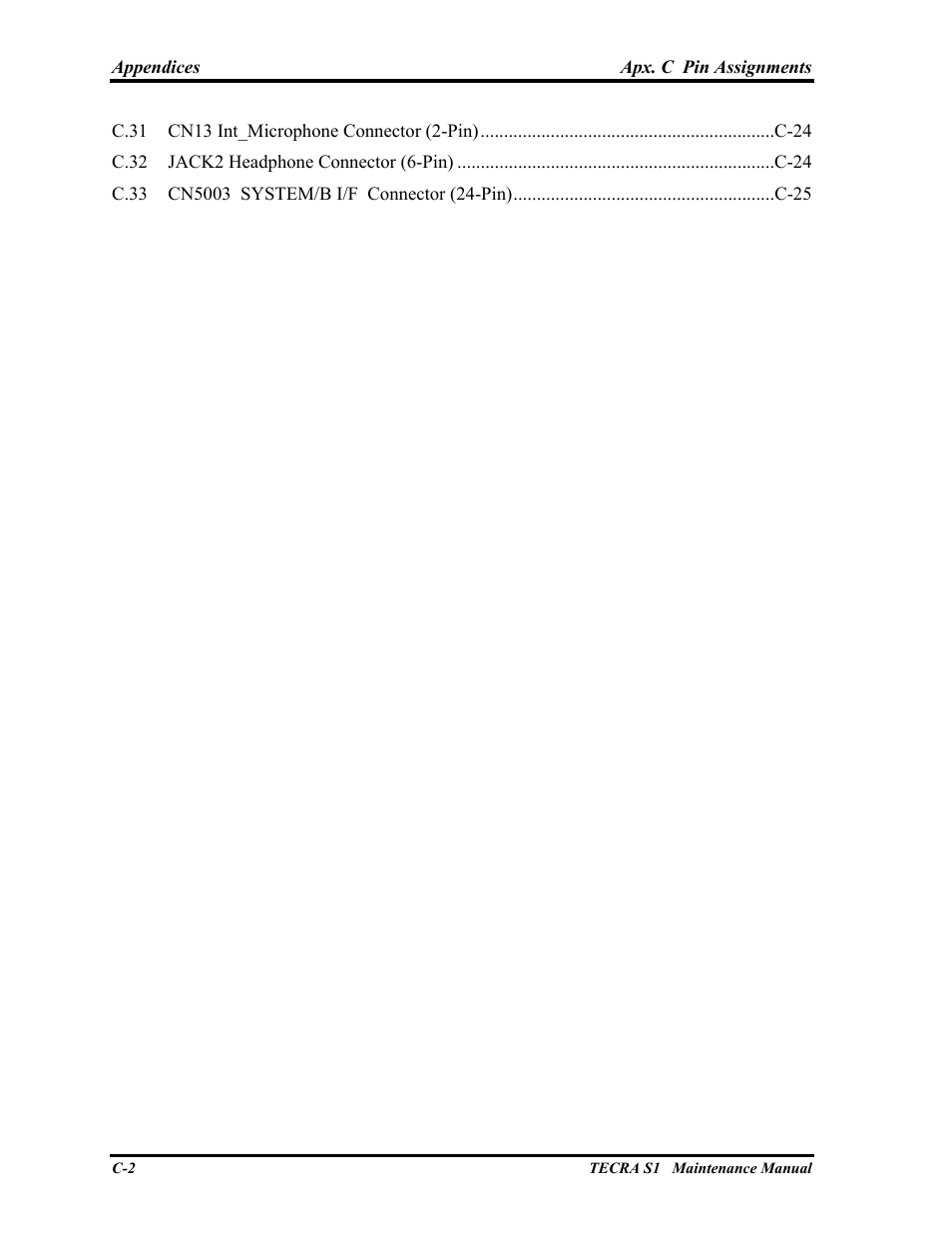 Toshiba TECRA S1 User Manual | Page 255 / 268