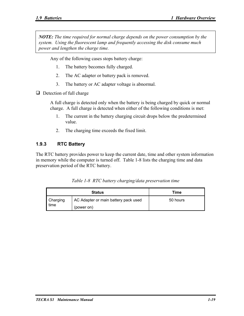 Toshiba TECRA S1 User Manual | Page 33 / 268