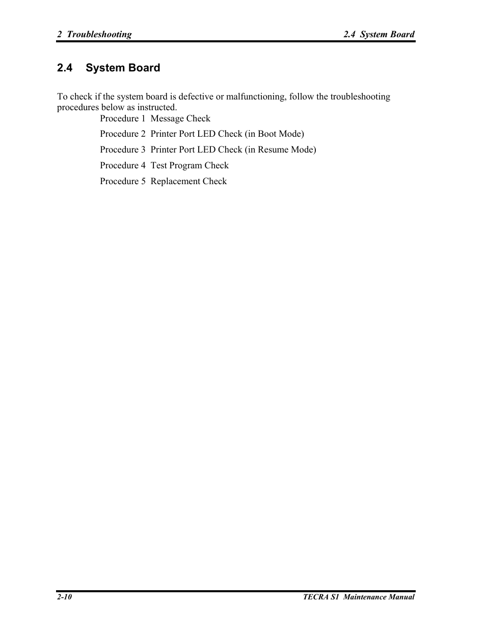 System board | Toshiba TECRA S1 User Manual | Page 47 / 268