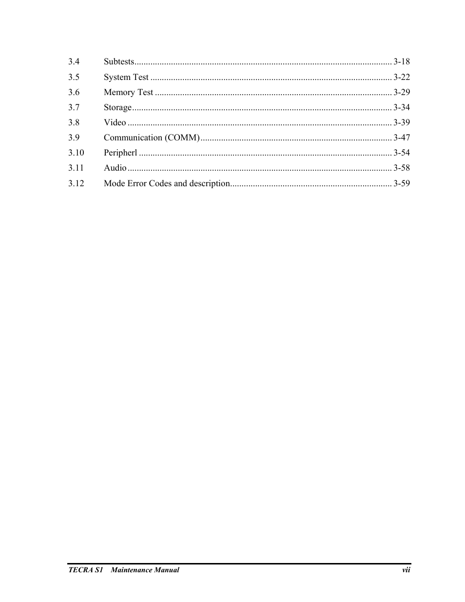 Toshiba TECRA S1 User Manual | Page 7 / 268