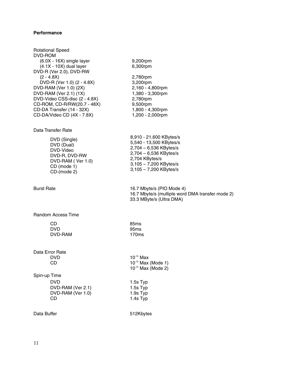 Toshiba SD-M1612 User Manual | Page 13 / 17