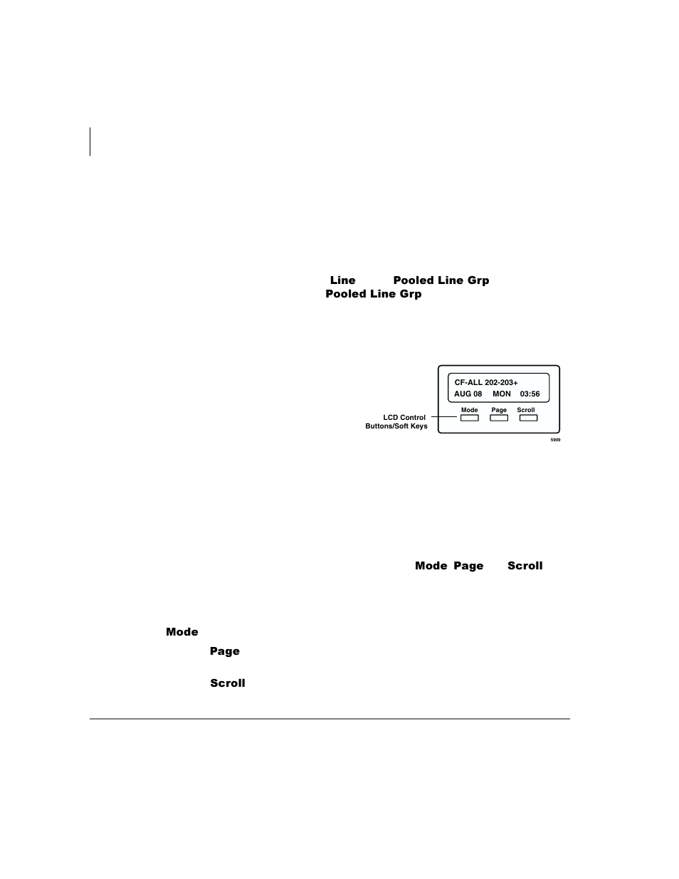 Flexible buttons, Liquid crystal display, Flexible buttons liquid crystal display | Toshiba STRATA CTX DKT3000 User Manual | Page 20 / 104