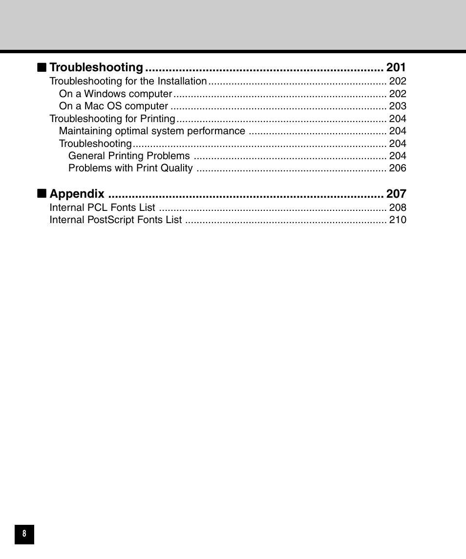 Toshiba 810 User Manual | Page 10 / 218