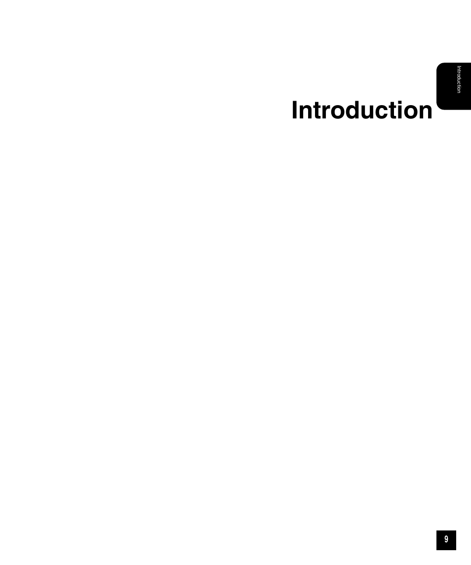 Introduction | Toshiba 810 User Manual | Page 11 / 218