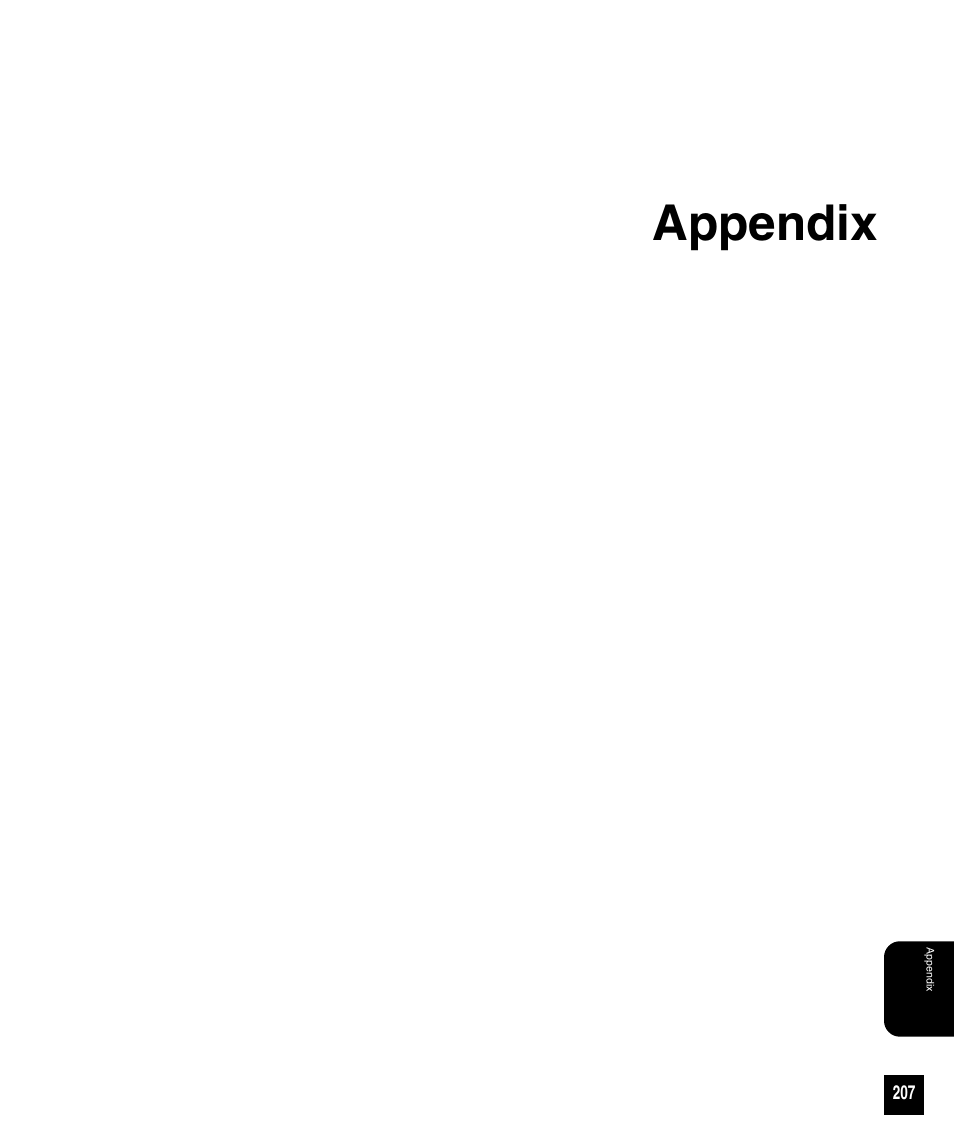 Appendix | Toshiba 810 User Manual | Page 209 / 218