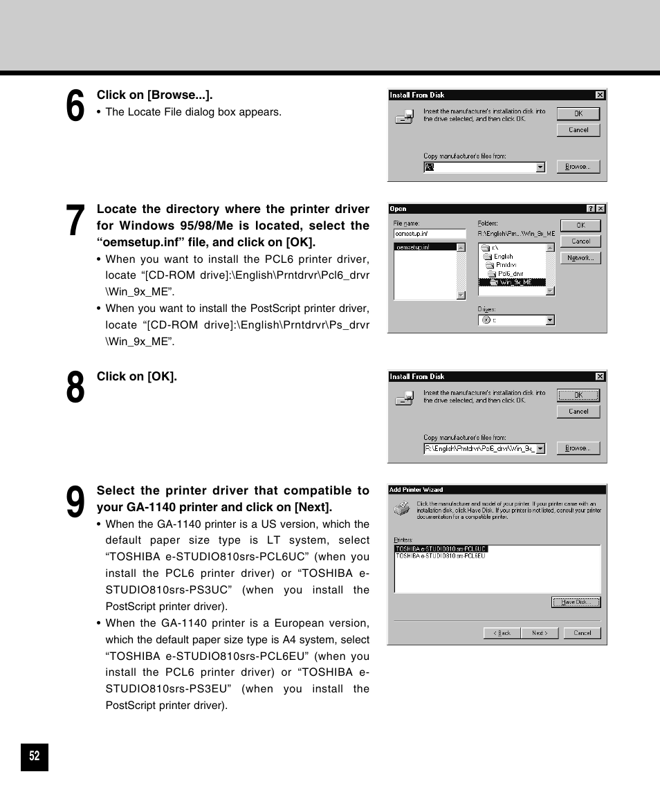 Toshiba 810 User Manual | Page 54 / 218