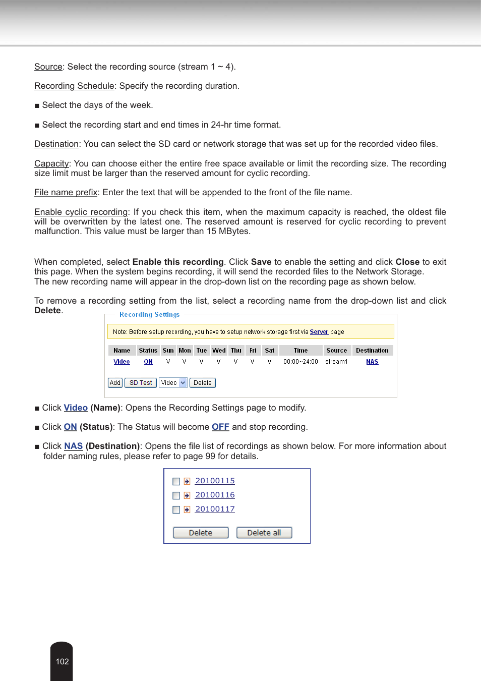 Toshiba IK-WB30A User Manual | Page 102 / 121