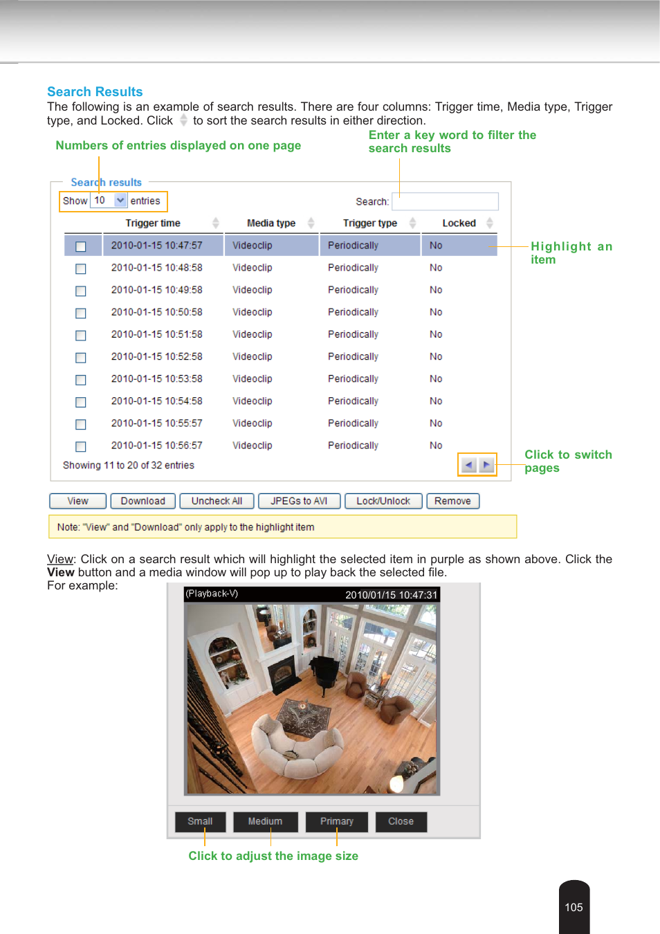 Toshiba IK-WB30A User Manual | Page 105 / 121
