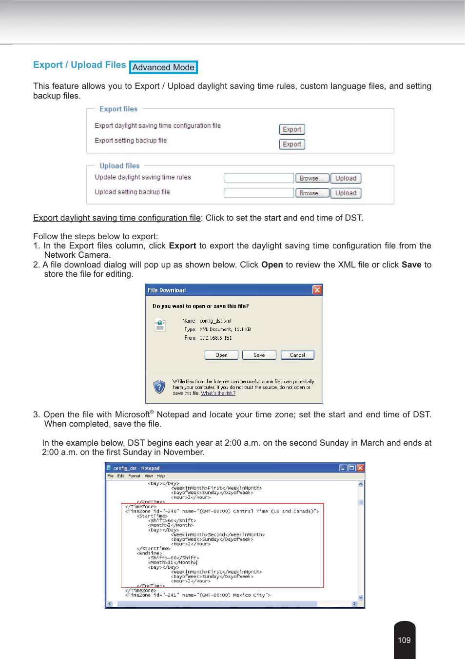 Toshiba IK-WB30A User Manual | Page 109 / 121
