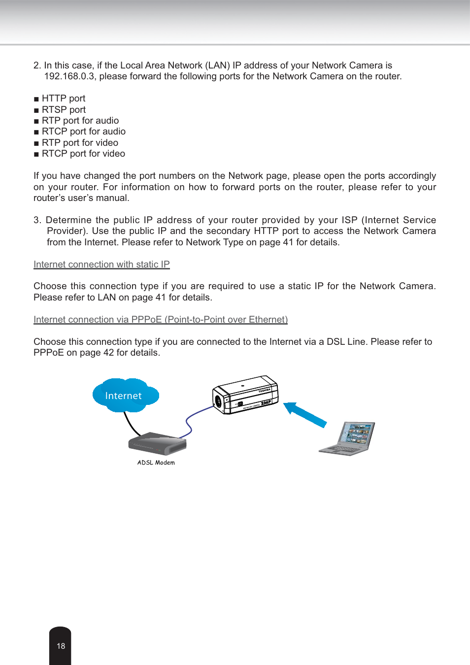 Toshiba IK-WB30A User Manual | Page 18 / 121