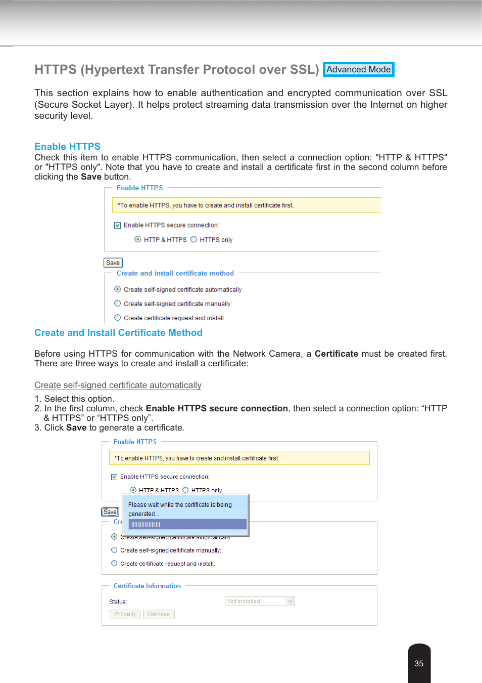 Toshiba IK-WB30A User Manual | Page 35 / 121