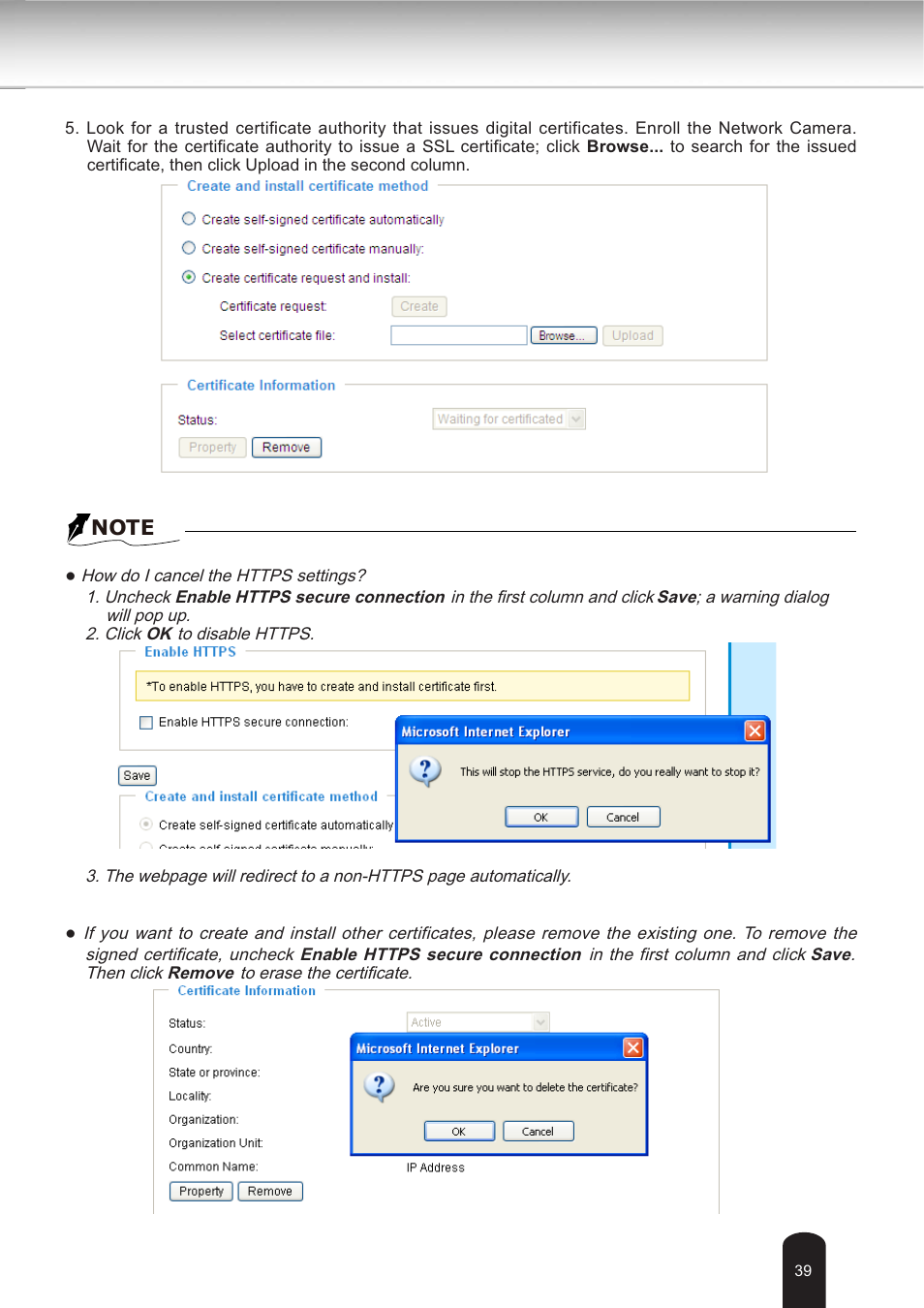 Toshiba IK-WB30A User Manual | Page 39 / 121