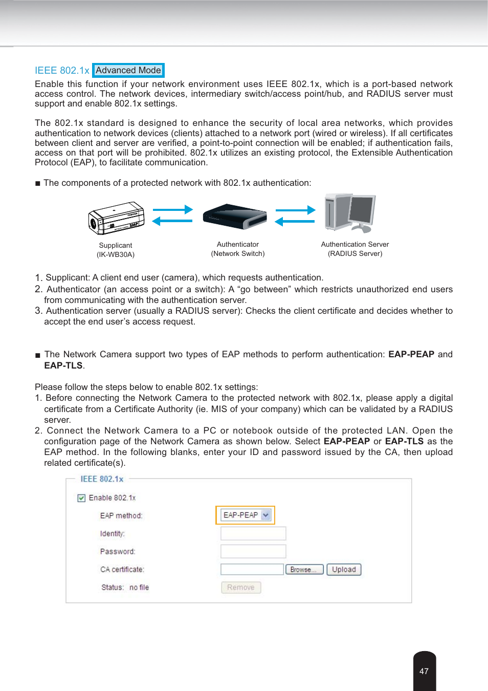 Toshiba IK-WB30A User Manual | Page 47 / 121