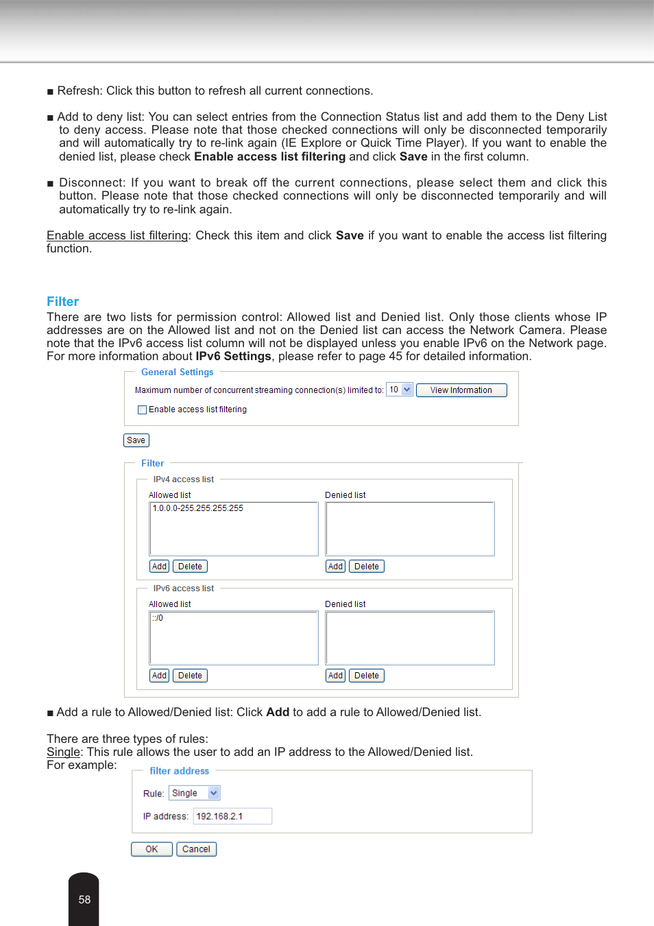 Toshiba IK-WB30A User Manual | Page 58 / 121
