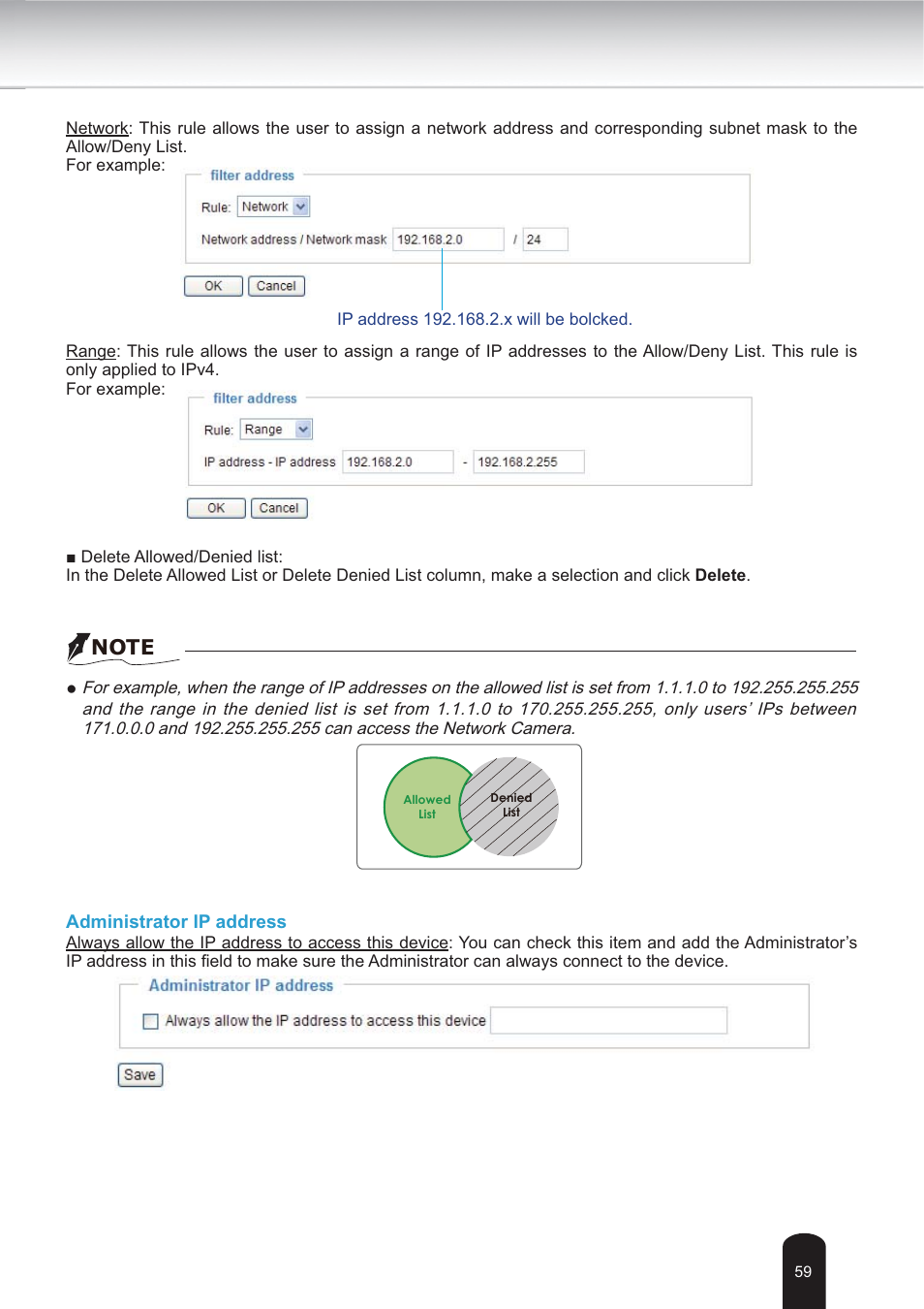 Toshiba IK-WB30A User Manual | Page 59 / 121