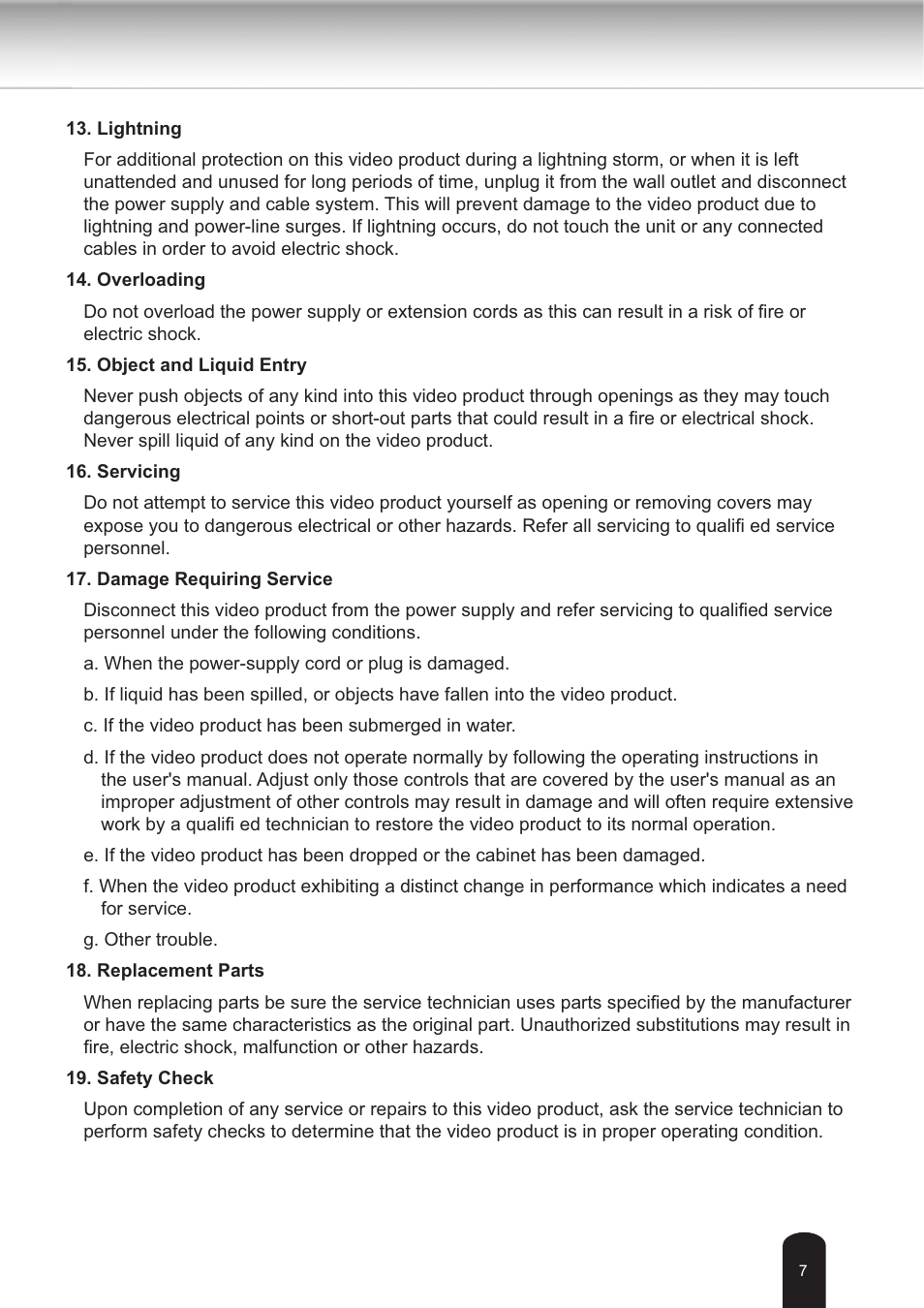 Toshiba IK-WB30A User Manual | Page 7 / 121