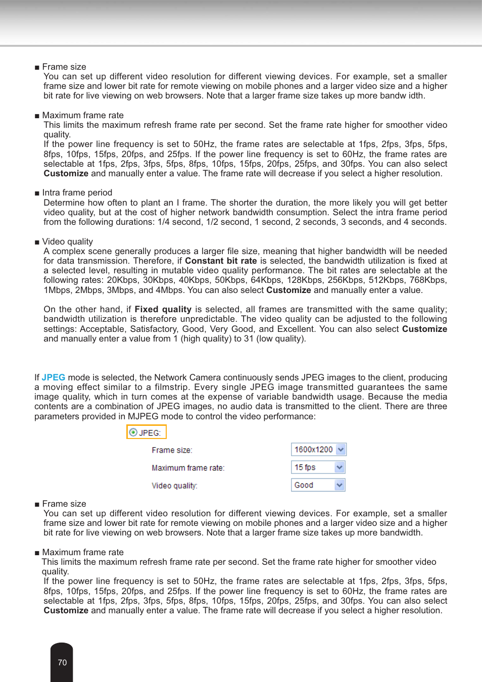 Toshiba IK-WB30A User Manual | Page 70 / 121