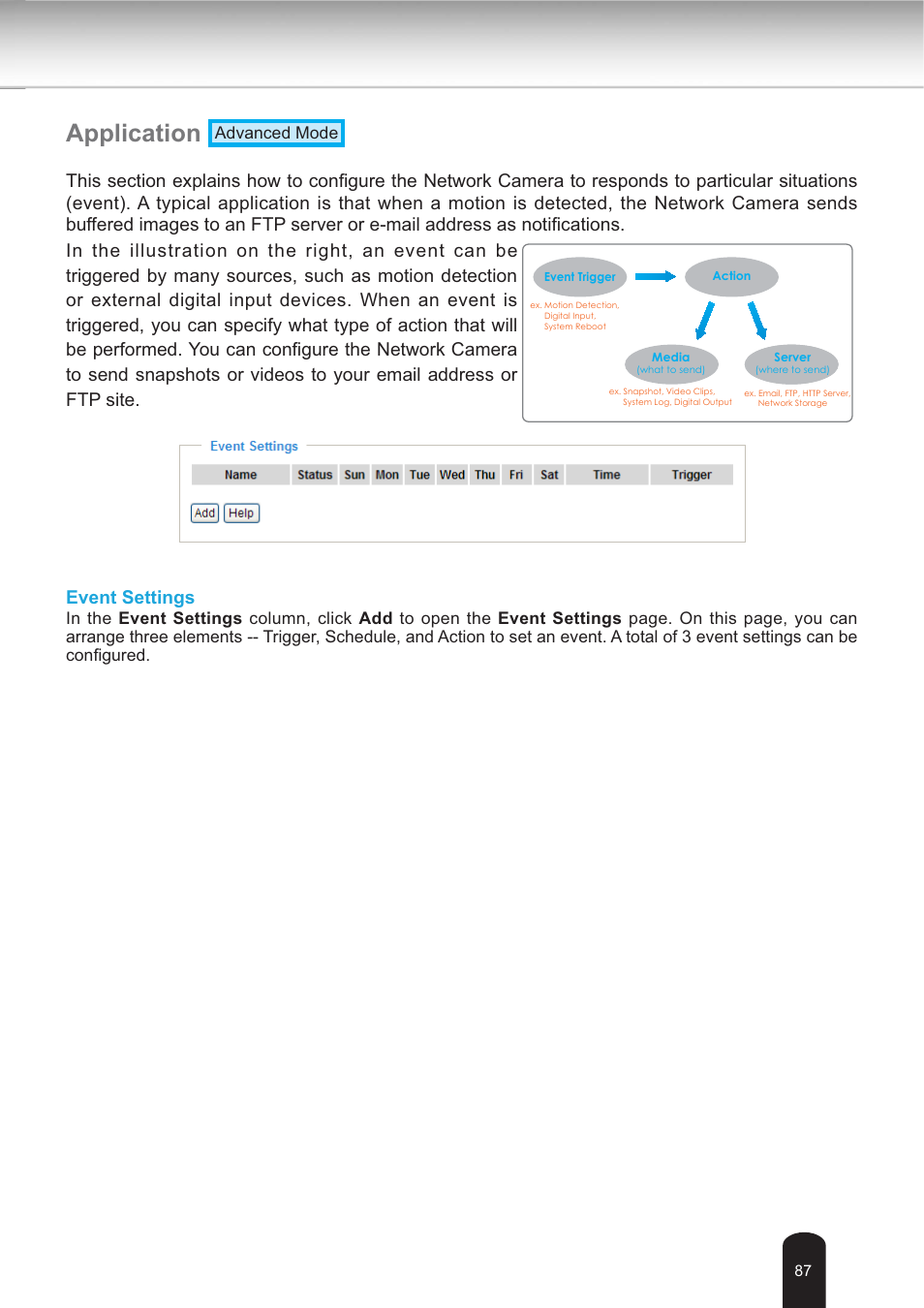 Application | Toshiba IK-WB30A User Manual | Page 87 / 121