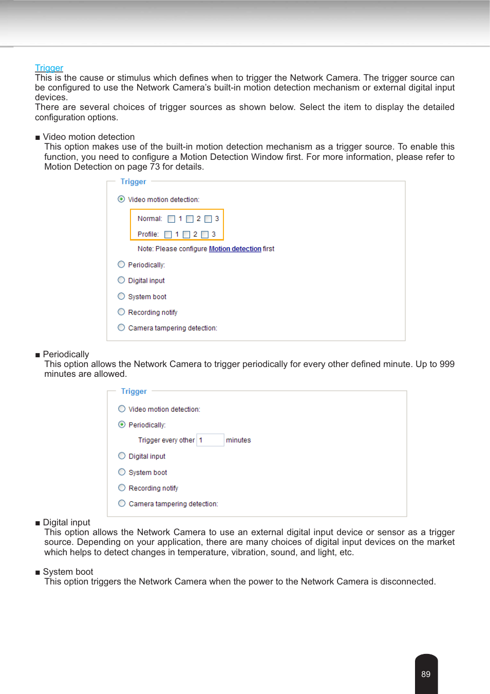 Toshiba IK-WB30A User Manual | Page 89 / 121