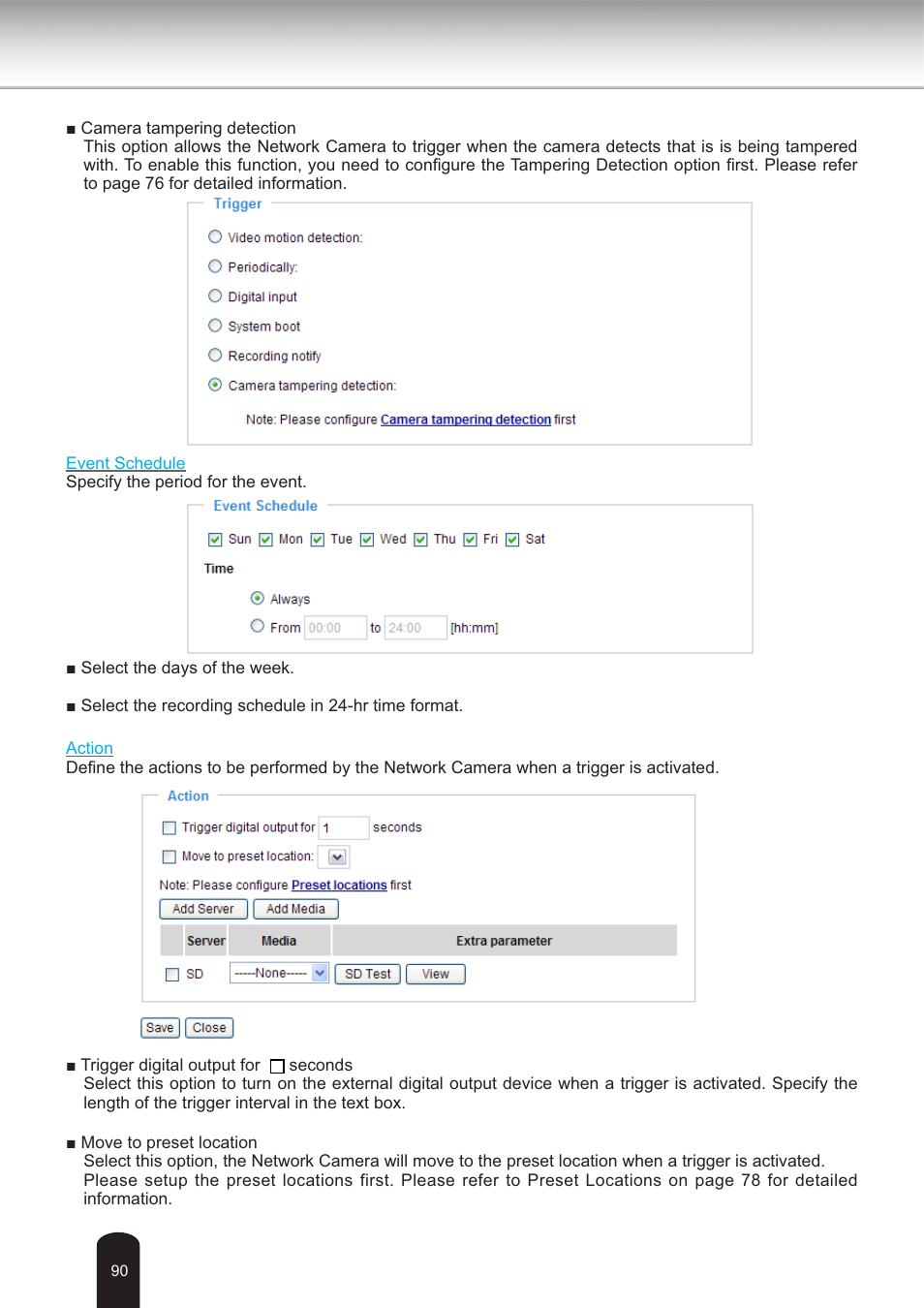 Toshiba IK-WB30A User Manual | Page 90 / 121
