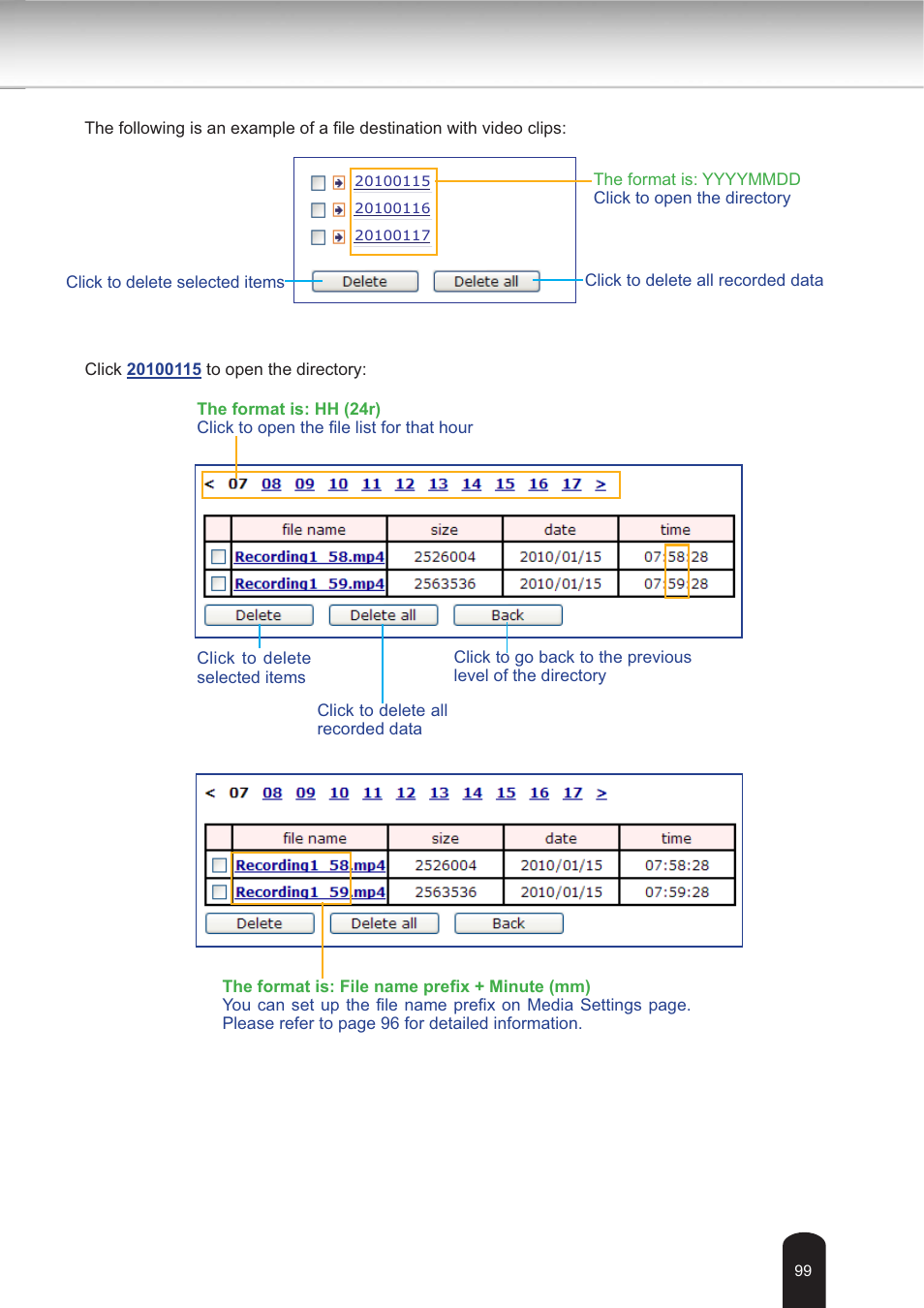 Toshiba IK-WB30A User Manual | Page 99 / 121