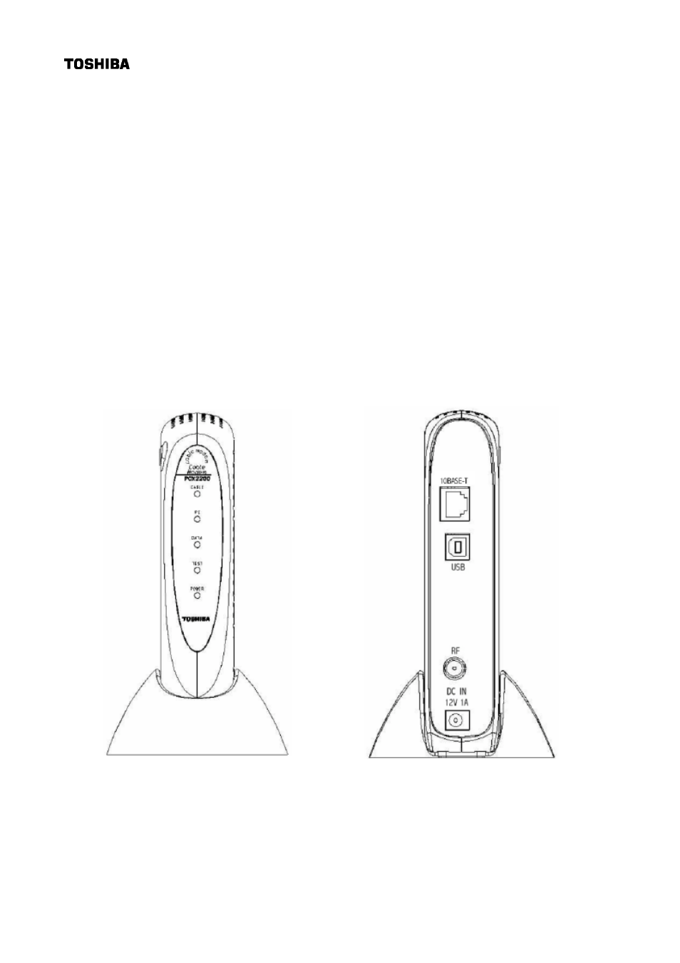 Getting started | Toshiba PCX2200 User Manual | Page 10 / 22