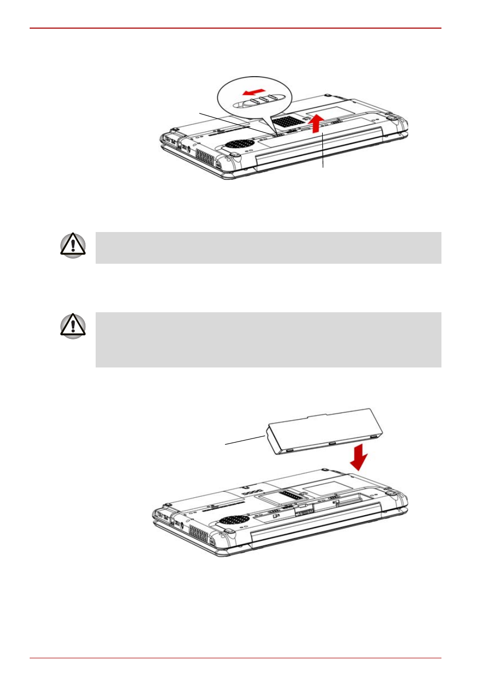 Installing the battery pack | Toshiba Laptop A300 User Manual | Page 124 / 204