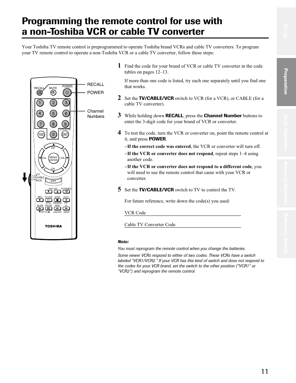 Toshiba 34AS41 User Manual | Page 11 / 35