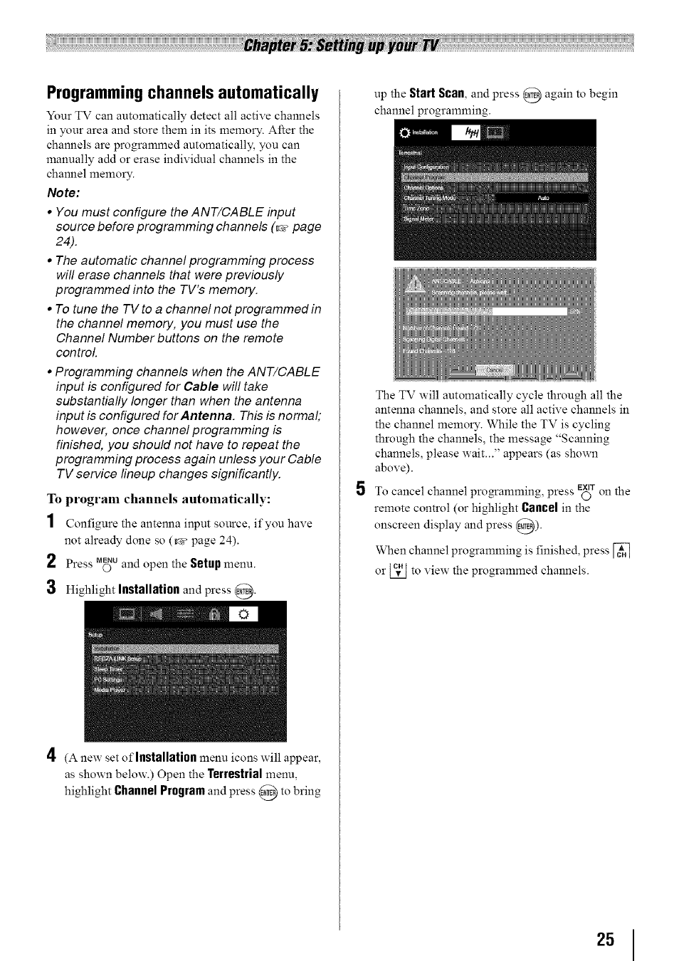 Toshiba 19SL410U User Manual | Page 25 / 62