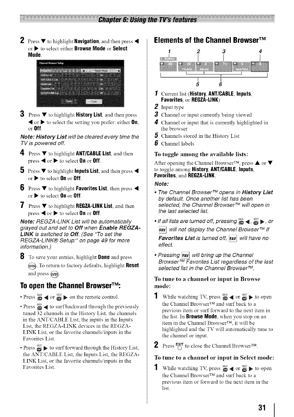 Toshiba 19SL410U User Manual | Page 31 / 62