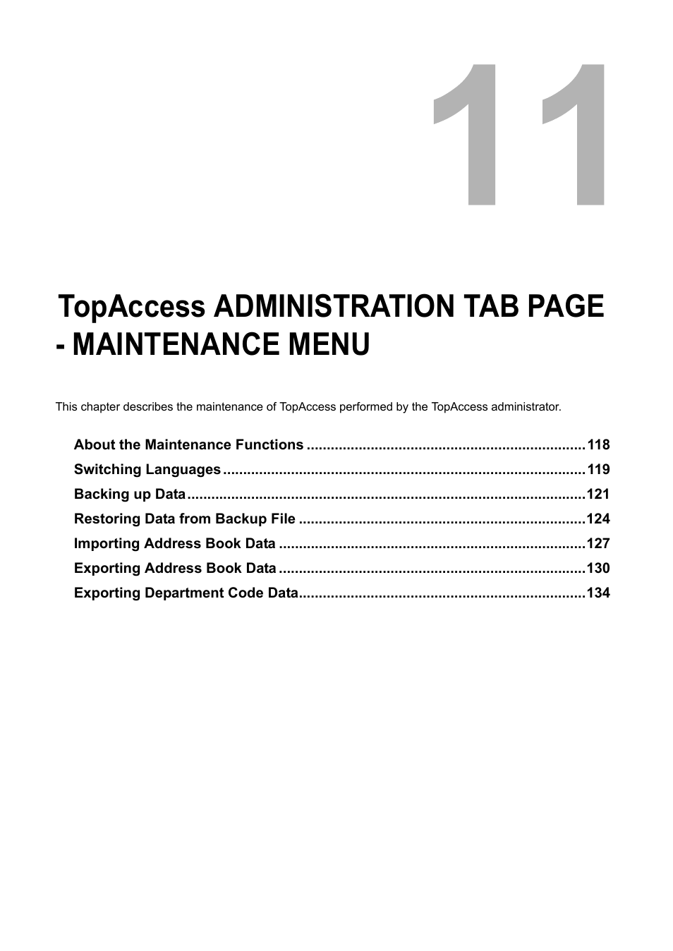 Menu | Toshiba GA-1190 User Manual | Page 119 / 156