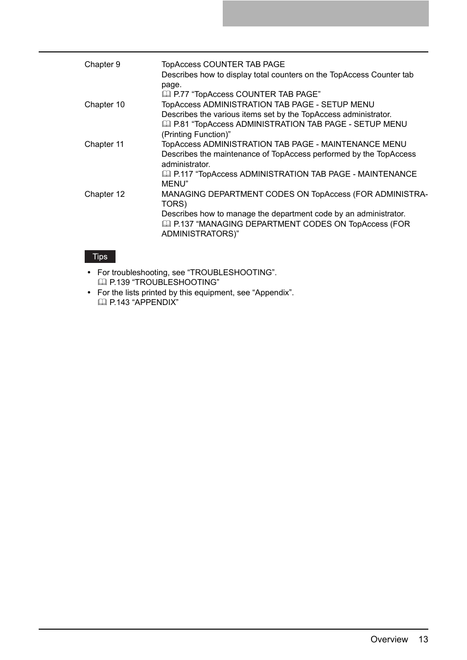 Toshiba GA-1190 User Manual | Page 15 / 156