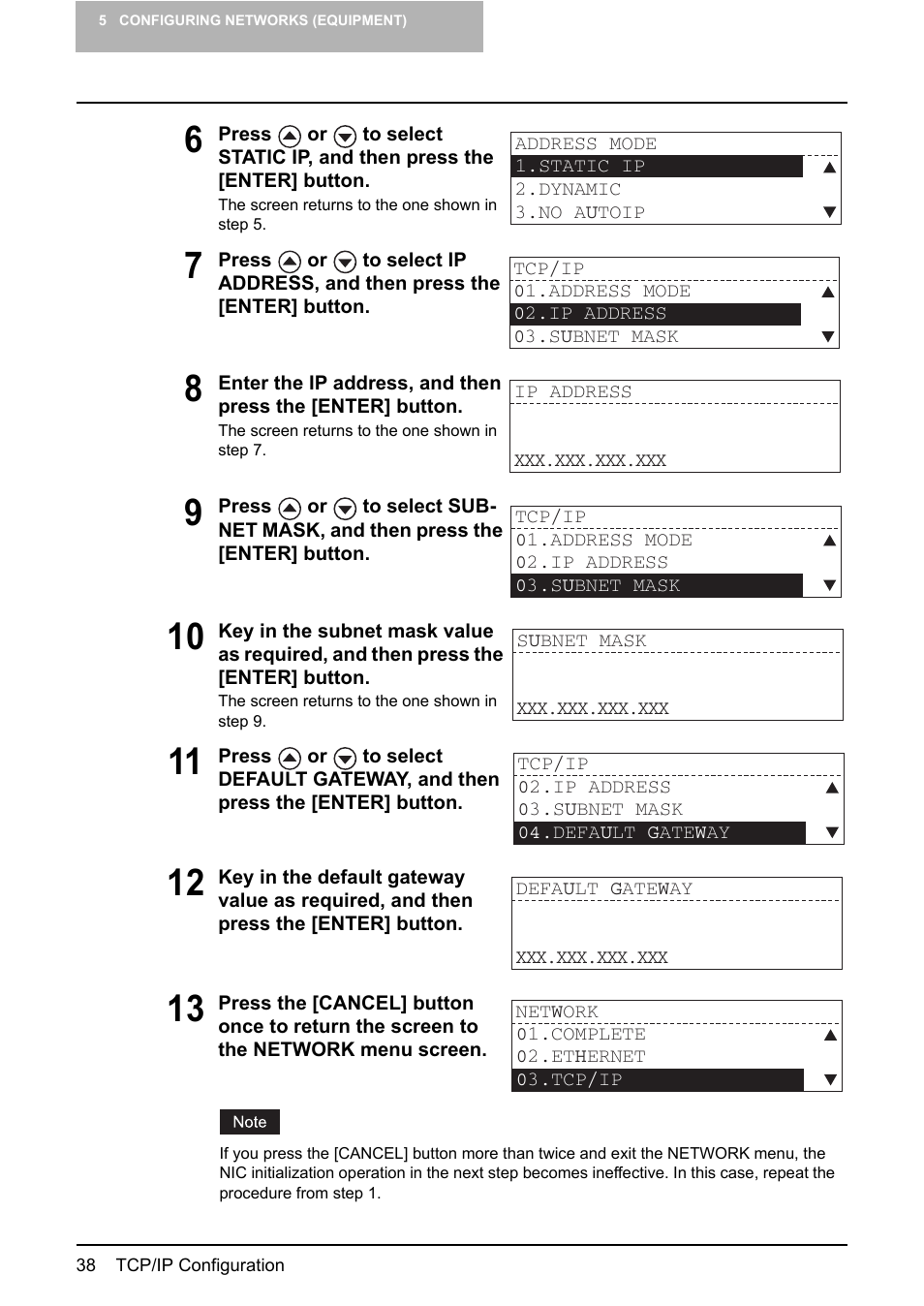 Toshiba GA-1190 User Manual | Page 40 / 156