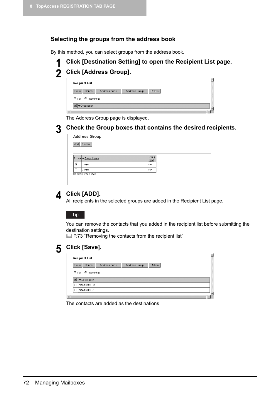 Toshiba GA-1190 User Manual | Page 74 / 156