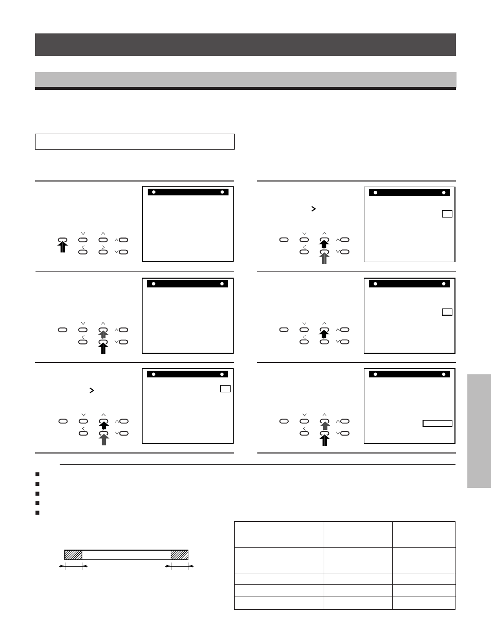 Time date search, Search operation | Toshiba kV-9168A User Manual | Page 43 / 52