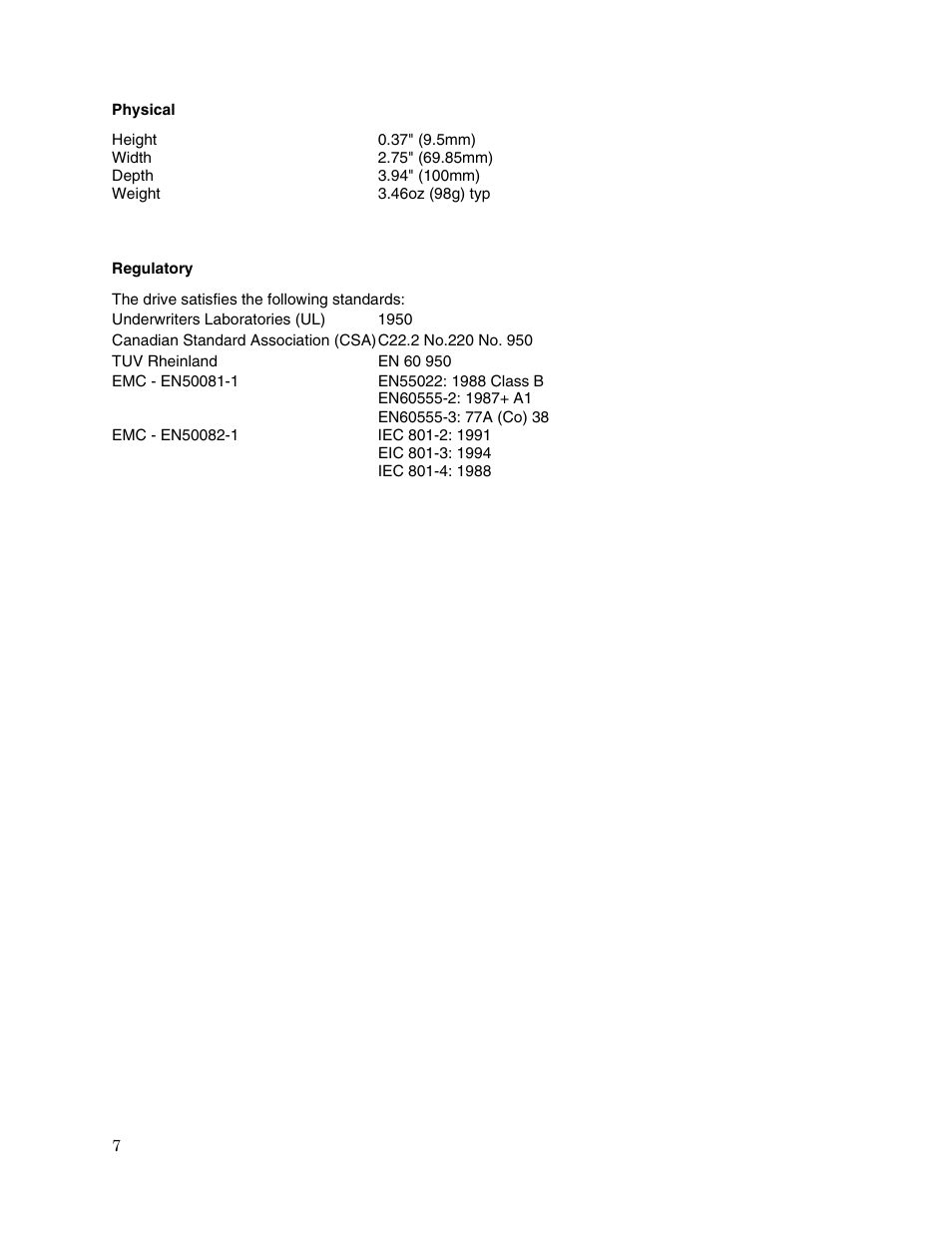 Toshiba MK1233GAS User Manual | Page 9 / 11