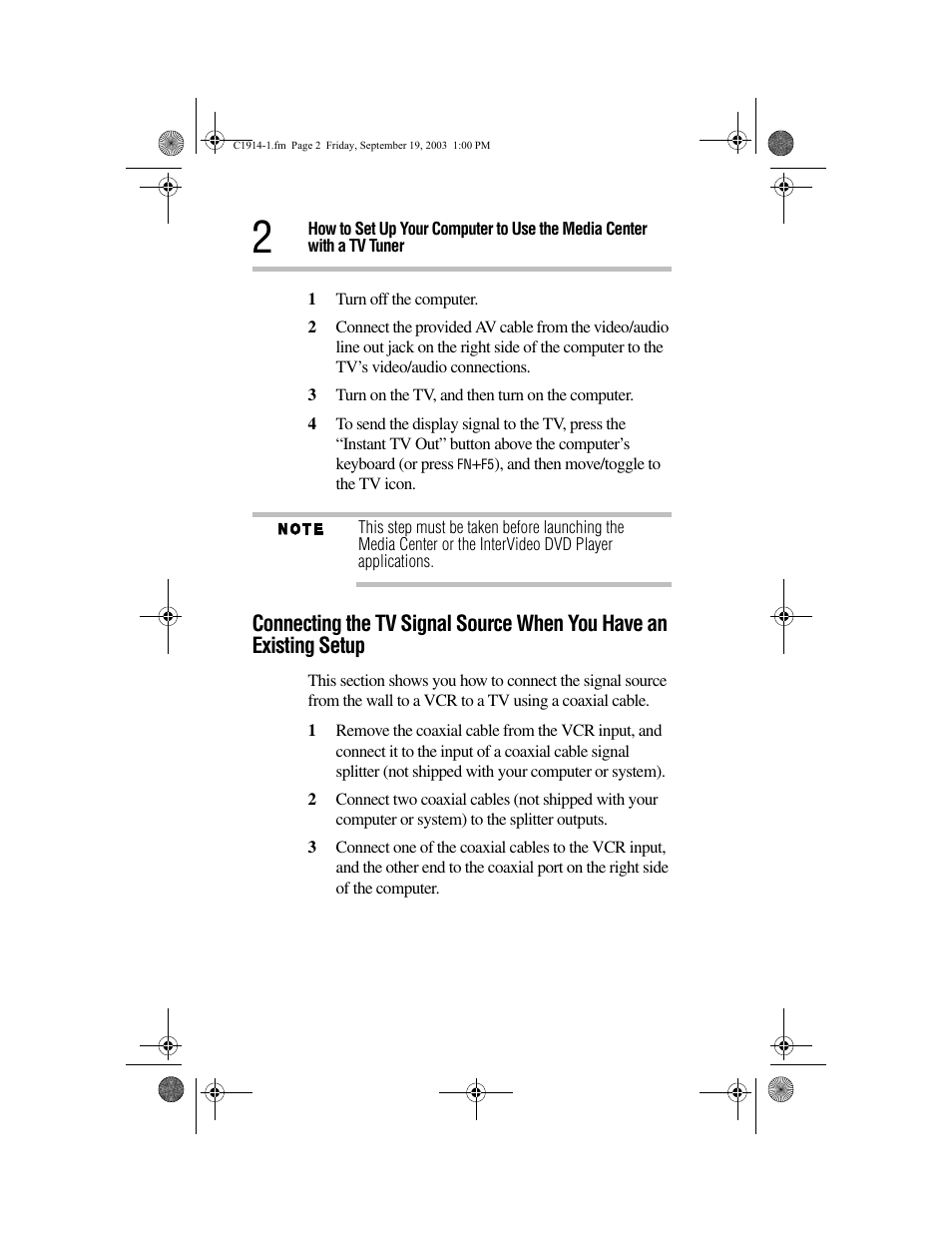 Toshiba 5205 User Manual | Page 2 / 12