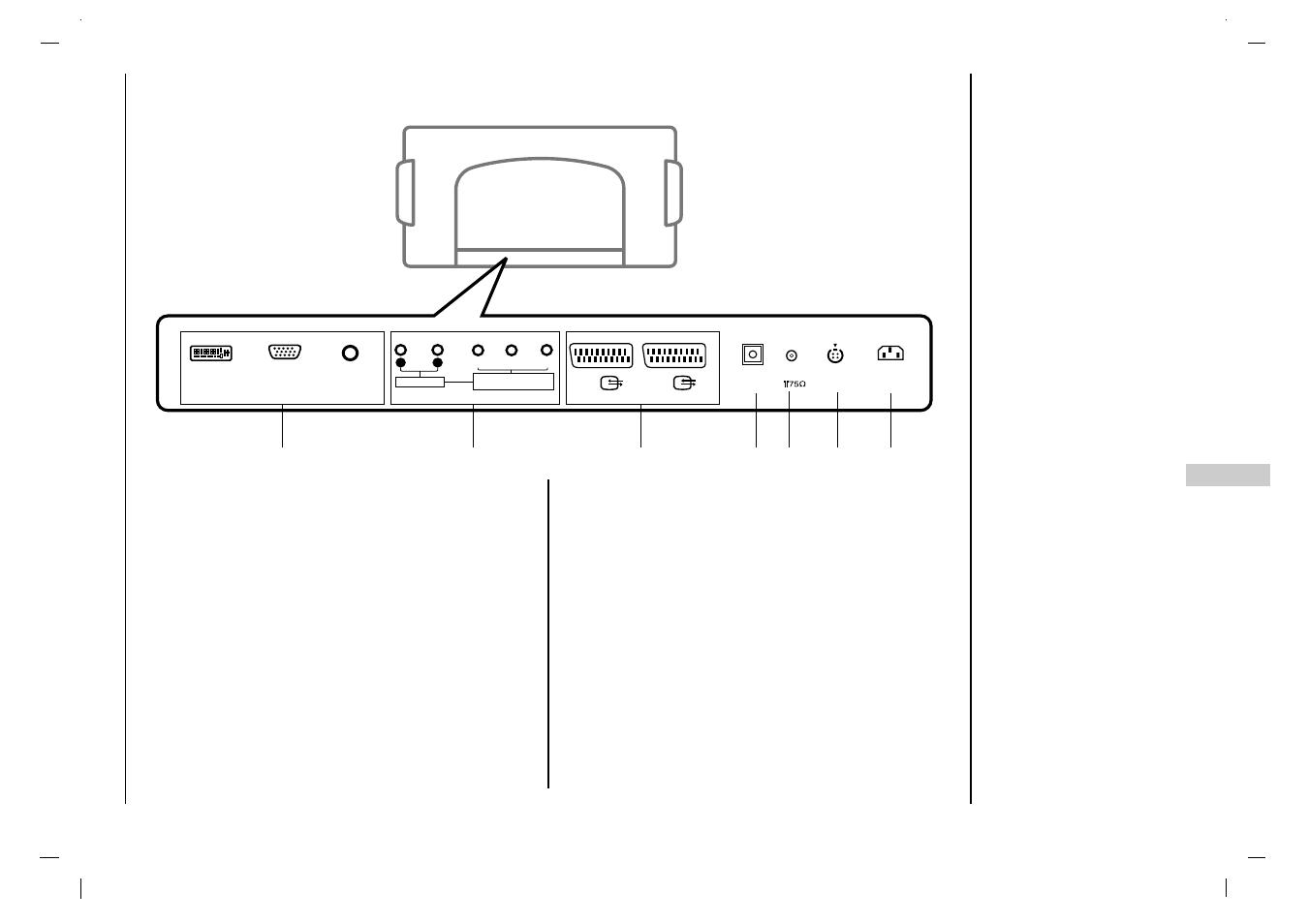 Panel posterior | Rolsen RL-37IT40 User Manual | Page 151 / 244