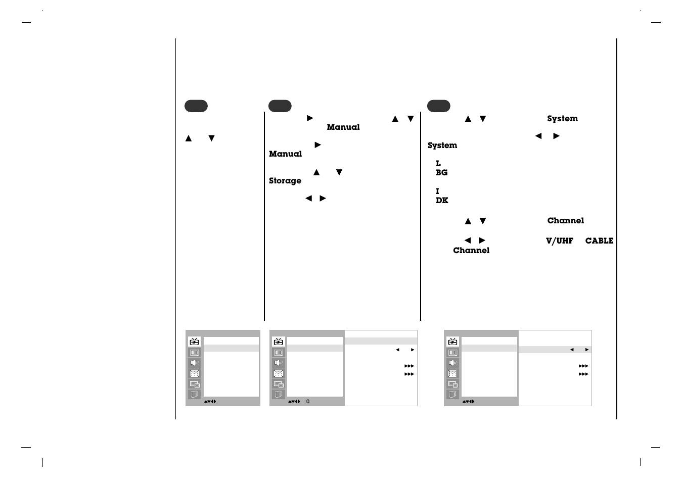 Setting up tv stations, Manual programme tuning | Rolsen RL-37IT40 User Manual | Page 16 / 244