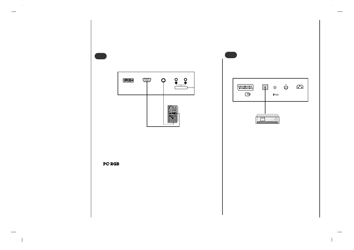 Branchements externes, Branchement du pc / dtv, Branchement digital audio | Rolsen RL-37IT40 User Manual | Page 48 / 244